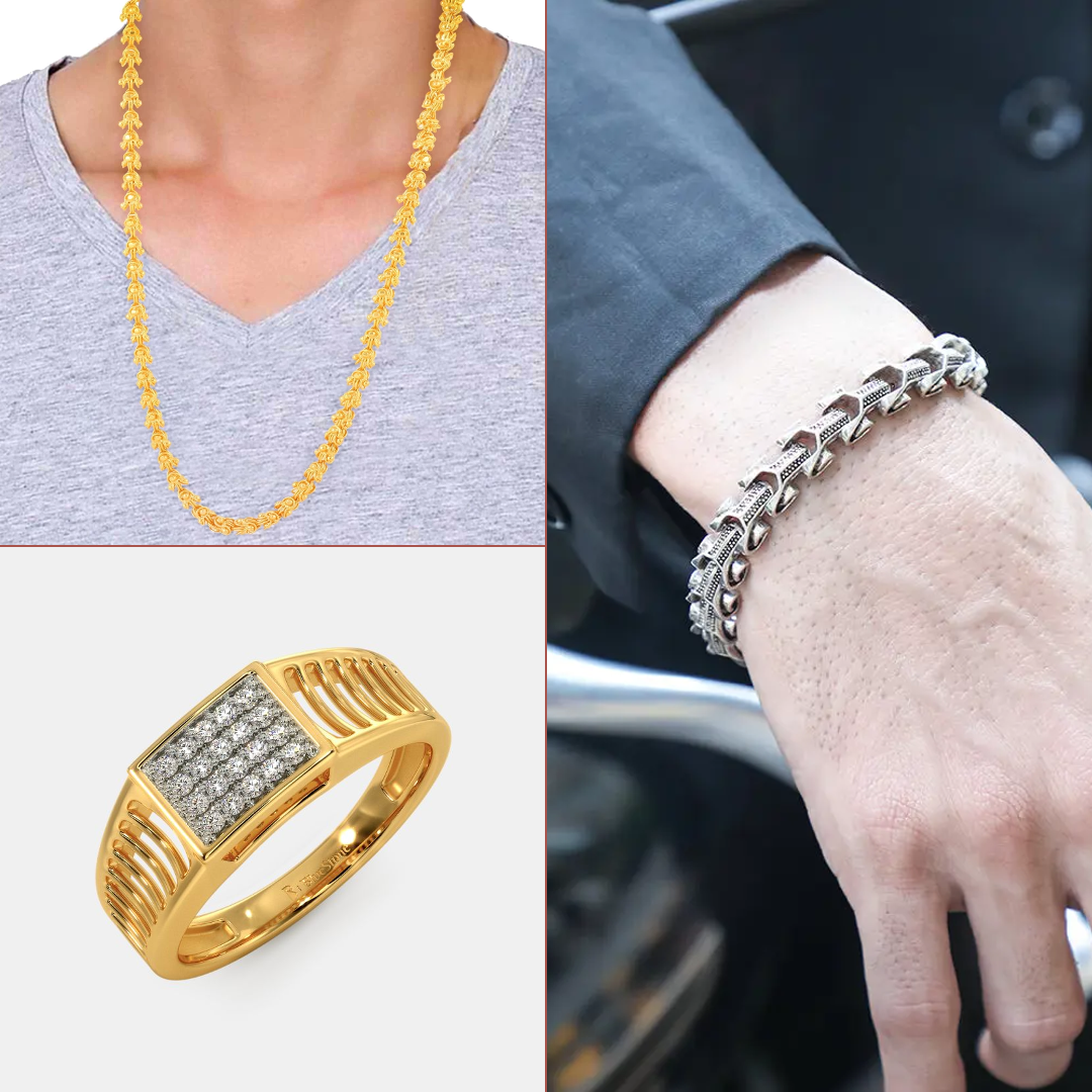 Exclusive Gold Jewellery for Men